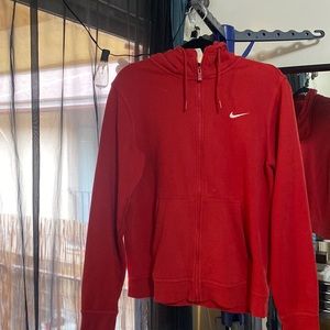 Nike Red Hoodie Size Medium